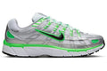 Nike P-6000 Metallic Silver Green